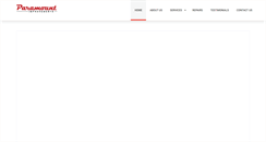 Desktop Screenshot of paramountimprovements.com